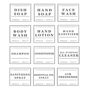 Étiquette autocollante personnalisée, étiquette de marque, marque, étiquette de shampooing, autocollant, idée de <span class=keywords><strong>feuille</strong></span> cosmétique pour l'emballage de marque - Product Image 5