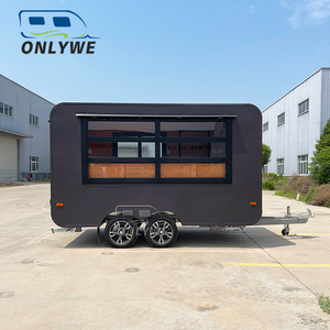 Onlywe Chiosco Alimentare Personalizzato, Food Truck, Camion per Pizza, Chiosco Mobile per Gelati, Rimorchio per Caffè, Rimorchio per Concessioni <span class=keywords><strong>di</strong></span> Tacos - Product Image 1