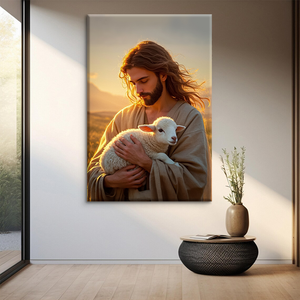 La pittura su tela per la decorazione della parete domestica della fabbrica sorgente gesus rilascia la stampa di immagini di arte della vita <span class=keywords><strong>al</strong></span> <span class=keywords><strong>tramonto</strong></span> e <span class=keywords><strong>al</strong></span> <span class=keywords><strong>tramonto</strong></span> - Product Image 4