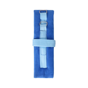 Correa de sujeción cómoda y transpirable de esponja azul para manos de ancianos y niños, antiasfixia, antirasguños - Product Image 1