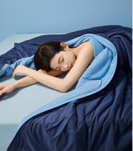 Couverture de <span class=keywords><strong>couette</strong></span> en tissu lavable, doux pour la peau, facile <span class=keywords><strong>d</strong></span>'entretien, sensation de fraîcheur estivale, style simple, pour hôtel et usage domestique - Product Image 4