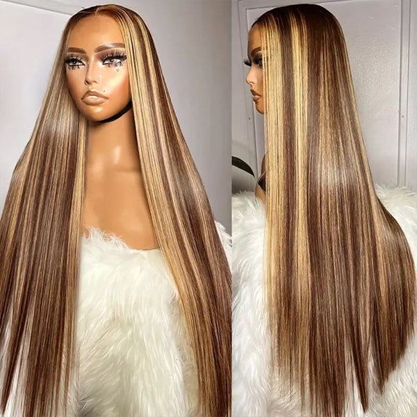 Bulk Lace Wigs Natural Straight HD Lace Frontal - Main Image