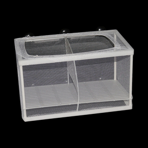 Boîte d'élevage de poissons d'aquarium, incubateur pour poissons bébés, filet d'isolement, incubateur pour aquarium, accessoires pour aquarium suspendu - Product Image 5
