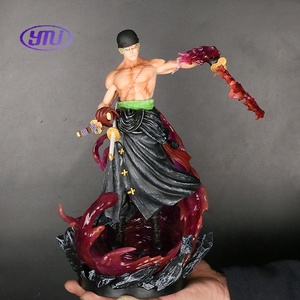 Nuevo Producto: Figura de Anime de Zoro de Onigashima, <span class=keywords><strong>Tres</strong></span> Mil Mundos GK, con Cabeza Intercambiable, Postura de Batalla, Personaje de Dibujos Animados - Product Image 5