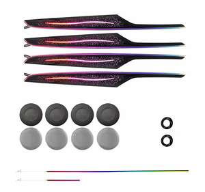 シンフォニーカーアンビエントライトインテリア雰囲気装飾トリムピアノブラックパネルBMW X1 F48 16-22/ X2 F39 18-23に適しています - Product Image 1