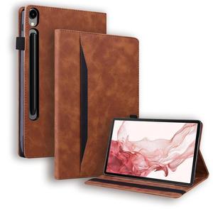 Housse pour tablette <span class=keywords><strong>iPad</strong></span> 11A16, 9.710.<span class=keywords><strong>2</strong></span> <span class=keywords><strong>pouces</strong></span>, housse en cuir de couleur unie, housse de protection tout compris, <span class=keywords><strong>coque</strong></span> souple pour affaires - Product Image 4