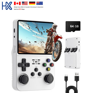 Console de <span class=keywords><strong>jeux</strong></span> rétro sans fil HX Gameboy R36S pour enfants de 8 à 12 ans, console amusante avec écran de 3,5 pouces, <span class=keywords><strong>jeux</strong></span> de carnaval rétro R36S - Product Image 1