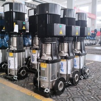 CNP CDL4 pompa air sentrifugal, pompa air sentrifugal vertikal elektrik 380v/220V tekanan tinggi 50HZ