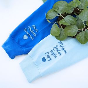 Ragazza mamma felpa ricamata felpa con cappuccio per bambini manica inverno/autunno motivo 3D tessuto anteriore distintivo regalo per ragazza mamma - Product Image 6