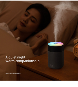 Chất Lượng Cao Phòng USB Mát Mẻ Mist Độ Ẩm Không Khí Mini 300Ml H2O Phun Đầy Màu Sắc Cup Xe Độ Ẩm Siêu Âm Hương Thơm Khuếch Tán - Product Image 6