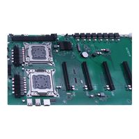 Venta al por mayor de alta velocidad X79 X78 Dual CPU placa base 8 GPU PCIE LGA 2011-V1 32GB DDR3 Soporte Intel Xeon E5