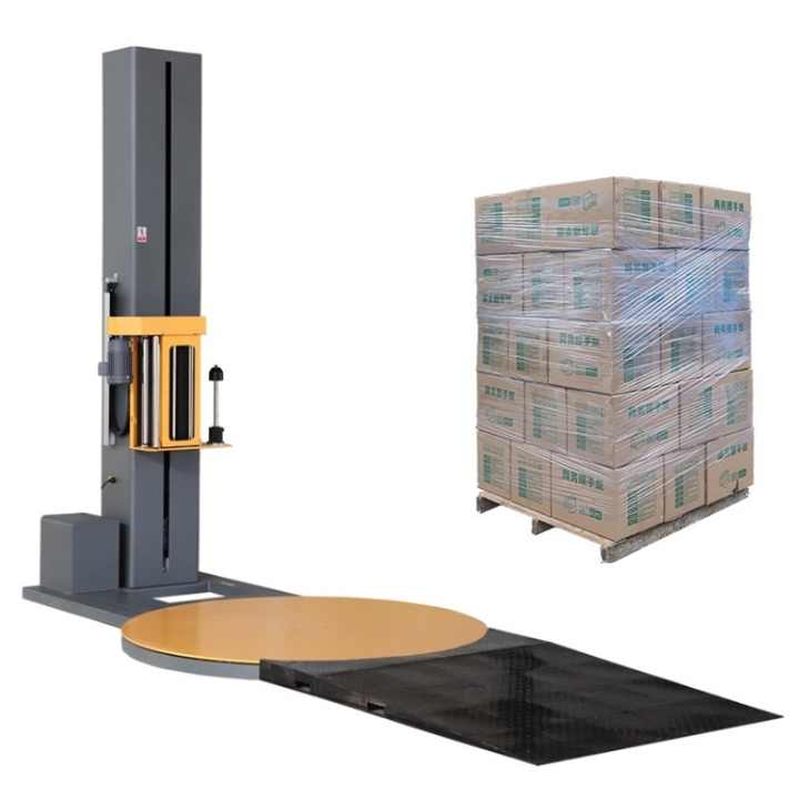 Full Automatic Pallet Wrapping Machine Model for Packaging Pallet ...