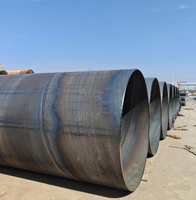 Tuyau en acier au carbone sans soudure à spirale, à paroi épaisse, SSAW, directement de l'usine, pour les travaux de fondation de pieux de ponts routiers