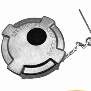 Tapa del Tanque de Combustible Diésel Freightliner Mack 600180 25195379 Para Vehículos Con Cadena Mantén Limpio - Product Image 1