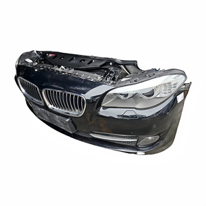 BMW 5 시리즈 F10 F18 맞춤형 높은 표준 내구성 바디 키트 용 오래된 528Li 530Li 용 탄소 섬유 앞 범퍼 어셈블리 사용 - Product Image 1