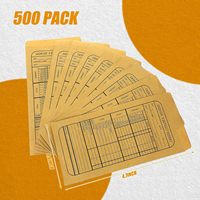 Enveloppes à monnaie Enveloppes à monnaie Enveloppes kraft brunes et sceau Caissier Registre Envoi d'affaires