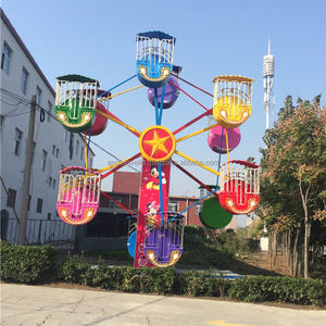 Mini Rueda de la Fortuna para Carnaval, Equipo de Parque de Atracciones para Niños, Interior/Exterior - Product Image 6