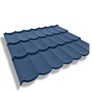 Teja de tejado clásica del metal revestido de la piedra de <span class=keywords><strong>Tudor</strong></span> 1340*420*0,5 m con estabilidad fuerte - Product Image 3