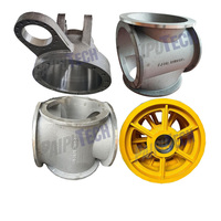 Pièces de machines en aluminium et acier moulées sur mesure en résine et en sable, pièces de fonderie en métal lourd, services de fonderie