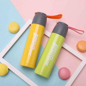 Stainless Steel Bottle for Adults, 500Ml <b>Large</b> Capacity, Modern Design Water Bottle - Product Image 4