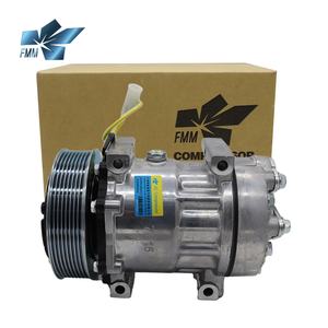 Compresor de Aire Acondicionado para Automóvil de 12V, Nuevo, de Alta Calidad, 8pk, para Camiones Volvo y Sistemas de Aire Acondicionado de Excavadoras - Product Image 6