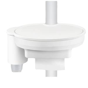 Soporte de Bandeja Dental 3 en 1 con Portavasos y Dispensador de Toallitas Blanco para Accesorios de Sillón Dental Uso Comercial - Product Image 1
