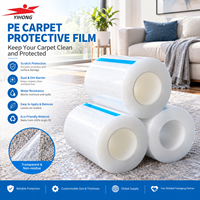 Film de protection en plastique souple en PE, prix usine YIHONG, pour meubles, tapis et produits ménagers