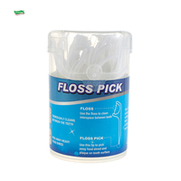 Fil dentaire à tige menthe blanche avec fil en nylon résistant à la déchirure dans une boîte personnalisée pour la maison et les voyages – Vente en gros