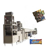 Machine automatique de fabrication de barres de céréales au chocolat, ligne de production de barres d'avoine