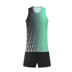 Uniforme Profesional de Atletismo para Adultos, Servicio de Impresión de Logotipo Personalizado, 100% Poliéster, Transpirable, Absorbente de Humedad, Ligero - Product Image 2