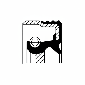 Paraolio, Albero Motore Adatto per Motore IVECO 12015748B - Product Image 1