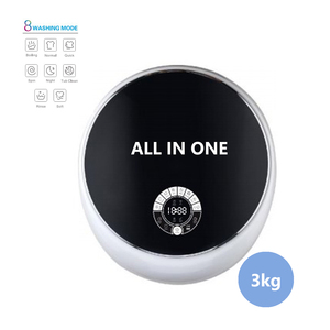 760W Portable Mural Condenseur <span class=keywords><strong>Sèche</strong></span>-<span class=keywords><strong>Linge</strong></span> 3kg <span class=keywords><strong>Mini</strong></span> <span class=keywords><strong>Sèche</strong></span>-<span class=keywords><strong>Linge</strong></span> avec Verrouillage des Enfants Double Capteur de Température Électrique Automatique - Product Image 2