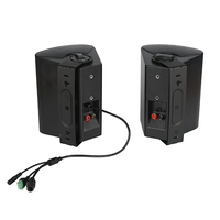 Conjunto de Altavoces de Pared IP de 5 Pulgadas, Altavoz de Red Estéreo Bidireccional, Sistema de Megafonía Multizona para Hoteles, Escuelas, Oficinas y Centros Comerciales