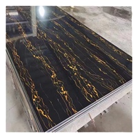 Marmer Jazz putih gratis pernis batu pembatas latar belakang dekorasi dinding uv marmer lempeng pvc marmer lembar Uv papan