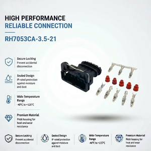 5 Pin Junior Power <b>Timer</b> Female Connector 282193-1Pitch Sealable PA66 Automotive Wire Harness Housing Plug CE Certified Supplier - Product Image 1