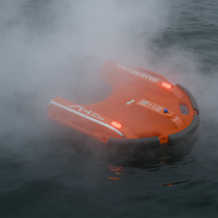 Bateau de sauvetage aquatique professionnel à grande vitesse, télécommandé, avec équipement d'auto-redressement automatique