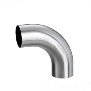 SS304 316L phụ kiện đường ống 22.5 45 90 180 độ Clr quét uốn cong khuỷu tay với đầu thẳng - Product Image 1