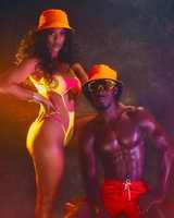 Maillot de bain personnalisé OEM pour le Carnaval de Trinité-et-Tobago, maillot de bain caribéen Jouvert, monokini en maille, tenue de lundi de carnaval, maillot de bain une pièce pour femme