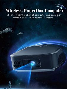 1.5kg TSD-S50 4K 4g + 256G tự động lấy nét Windows 11 hỗ trợ ném ngắn máy chiếu ngoài trời di động với Type-C 5G Wifi OEM - Product Image 2