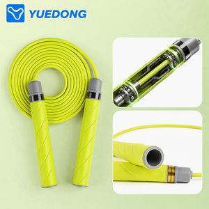 <span class=keywords><strong>Corde</strong></span> à <span class=keywords><strong>sauter</strong></span> anti-emmêlement pour enfants, idéale pour l'entraînement en intérieur, avec double roulement, couleurs vives, équipement de fitness pour la maison et la salle de sport - Product Image 2