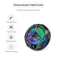 2025 nouveau X42 affichage numérique radiateur alliage semi-conducteur refroidissement rapide ventilateur Pad magnétique jeu tablette refroidisseur pour Ipad Pro