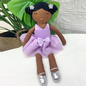 Adorable Muñeca de Trapo de Peluche, Osito de Princesa de Ballet Súper Suave, Relleno de Algodón PP, Regalo para Niños - Product Image 3