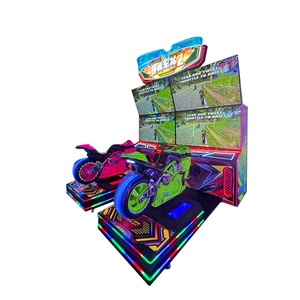 Jeu vidéo d'arcade de course de simulation à deux joueurs, le plus divertissant, à monnayeur, pour centre de jeux vidéo urbain PK - Product Image 6
