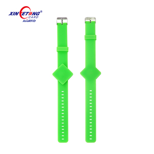 Bracelet NFC réglable en silicone 13,56 MHz, 540 octets, 215 bracelets NFC - Product Image 1