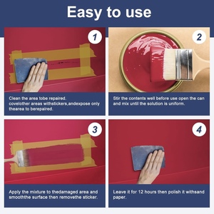 <span class=keywords><strong>Pintura</strong></span> Roja Marina <span class=keywords><strong>para</strong></span> Superficies <span class=keywords><strong>de</strong></span> <span class=keywords><strong>Barcos</strong></span>, 32oz (1kg), Antióxido y Anti-UV <span class=keywords><strong>para</strong></span> <span class=keywords><strong>Fibra</strong></span> <span class=keywords><strong>de</strong></span> Vidrio y Metal, Renovación <span class=keywords><strong>de</strong></span> Superficies <span class=keywords><strong>de</strong></span> <span class=keywords><strong>Barcos</strong></span>, Cubre Aproximadamente 5-8 m² ㎡ - Product Image 6