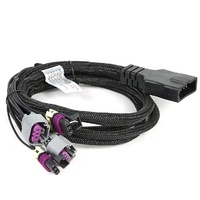 Kabel Daya Kabinet Pengganti Baterai Custom 2+6 untuk Skuter Listrik, Sepeda Motor, Komputer - Konduktor Aluminium Universal untuk Pengisian Daya