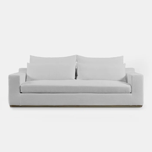 Sofá Moderno de Lujo para Sala de Estar, 3 Plazas, Tapizado en Tela, Estilo Relajante para Interiores - Product Image 1