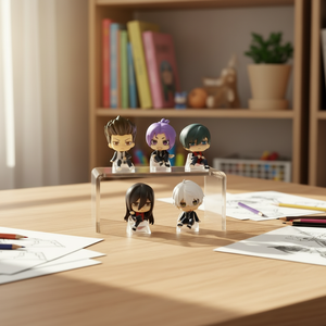 Lot de 5 figurines <span class=keywords><strong>anime</strong></span> Q Version bleues Losk Igarashi Gurimu Mikage Reo en PVC, boîte mystère, jouets capsule, décoration de bureau, vente en gros - Product Image 2