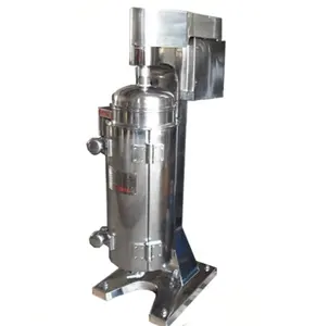 Centrifugadora tubular confiable para la deshidratación y separación de suspensiones químicas y emulsiones