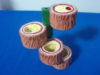 Modelo Anatómico de Vascular Humano de Cuatro Etapas (Plástico) para Ilustrar la Enfermedad de Arteriosclerosis, Fabricado en China